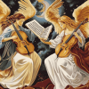 The Musician Angels Fantasy Diamond Painting