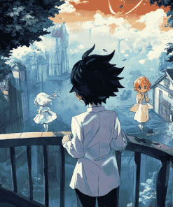 The Promised Neverland Anime Diamond Painting