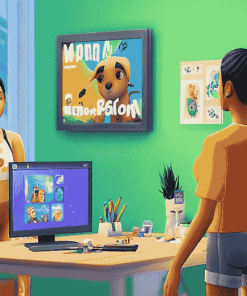 The Sims Animation Diamond Painting