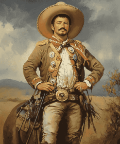 The Spanish Cowboy Vintage Diamond Painting