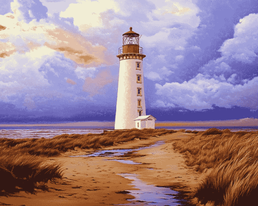 The Talacre Beacons Diamond Painting