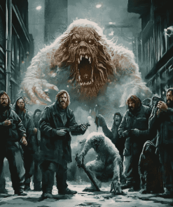 The Thing Movie Cast Diamond Painting