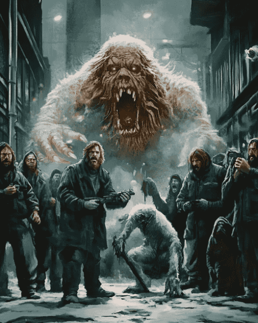 The Thing Movie Cast Diamond Painting