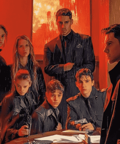 The Umbrella Academy Series Art Diamond Painting