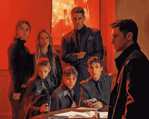 The Umbrella Academy Series Art Diamond Painting