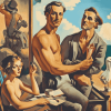 Thomas Hart Benton Vintage Diamond Painting