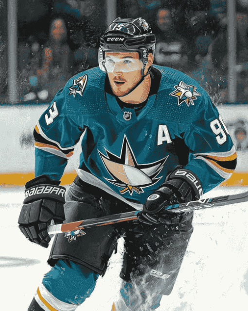 Thomas Hertl San Jose Sharks Diamond Painting