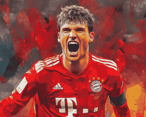 Thomas Muller Football Legend Diamond Painting