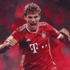 Thomas Muller Portrait Diamond Painting