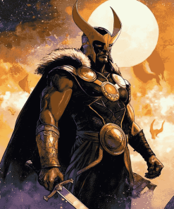 Thor Heimdall Marvel Diamond Painting