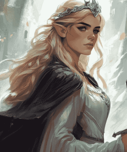 Throne of Glass Fantasy Diamond Painting