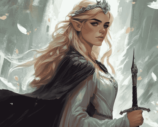 Throne of Glass Fantasy Diamond Painting