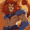 ThunderCats Lion O Animation Diamond Painting