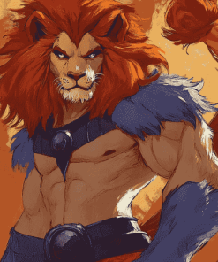 ThunderCats Lion O Animation Diamond Painting