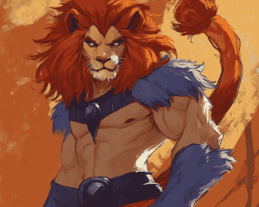 ThunderCats Lion O Animation Diamond Painting