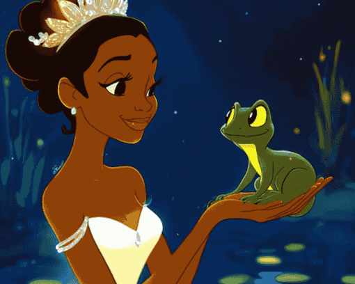 Tiana Disney Princess Diamond Painting