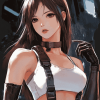 Tifa Lockhart Final Fantasy Diamond Painting