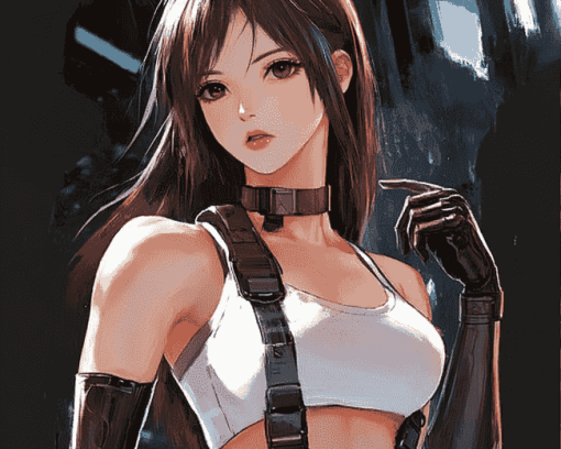 Tifa Lockhart Final Fantasy Diamond Painting