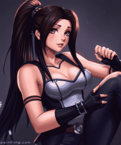 Tifa Lockhart Final Fantasy Diamond Painting