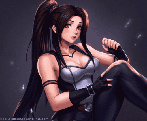 Tifa Lockhart Final Fantasy Diamond Painting