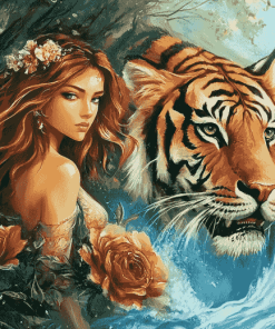 Tiger Fantasy Diamond Painting