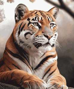 Tiger Jungle Majesty Diamond Painting