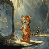 Tigger Animation Diamond Painting