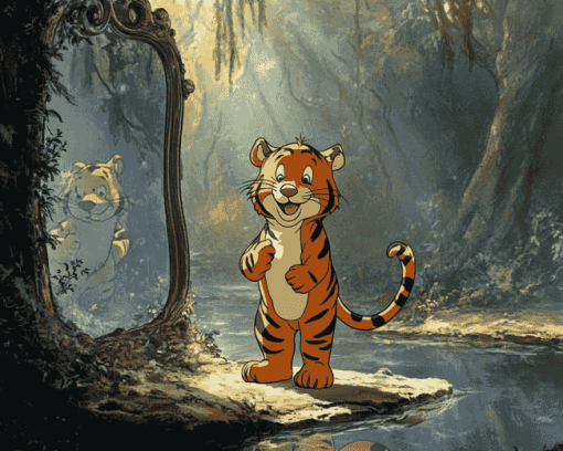 Tigger Animation Diamond Painting