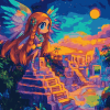 Tikal Sonic Animation Diamond Painting