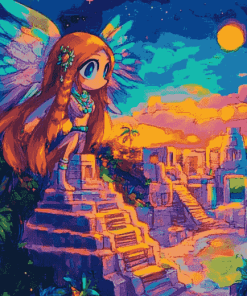 Tikal Sonic Animation Diamond Painting