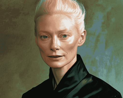 Tilda Swinton Celebrity Diamond Painting