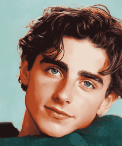 Timothee Chalamet Celebrity Diamond Painting