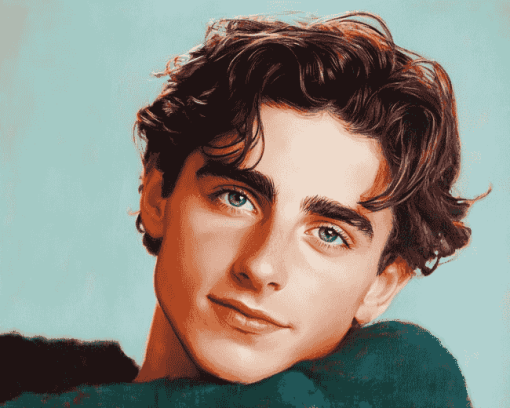 Timothee Chalamet Celebrity Diamond Painting