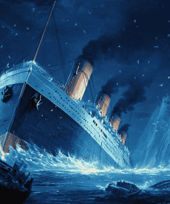 Titanic Ship Disaster Oceans Diamond Painting