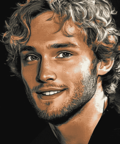 Toby Regbo Celebrity Diamond Painting