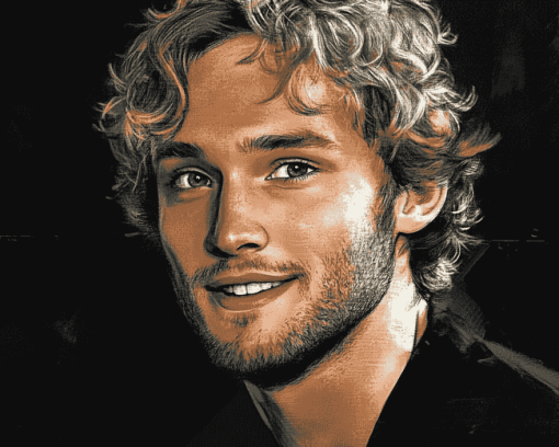 Toby Regbo Celebrity Diamond Painting