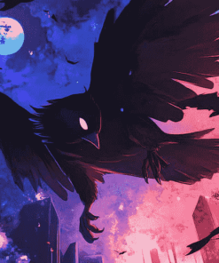 Tokoyami Anime Diamond Painting