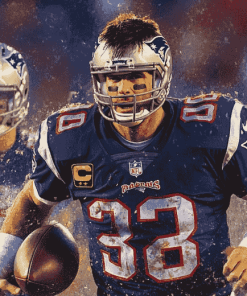 Tom Brady American Football Diamond Painting