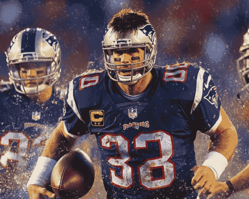 Tom Brady American Football Diamond Painting