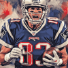 Tom Brady Patriots NFL Legend Diamond Painting