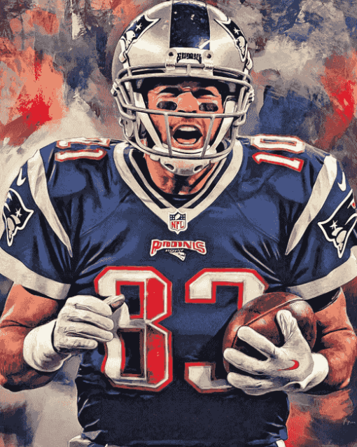 Tom Brady Patriots NFL Legend Diamond Painting