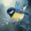 Tomtit Birds Diamond Painting