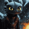 Toothless Adventure How To Train Your Dragon Diamond Painting