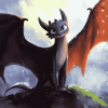 Toothless Night Fury Diamond Painting