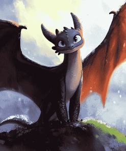 Toothless Night Fury Diamond Painting