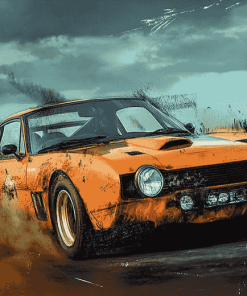 Top Gear TV Show Diamond Painting