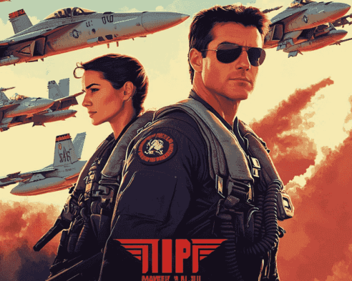 Top Gun Maverick Movie Diamond Painting