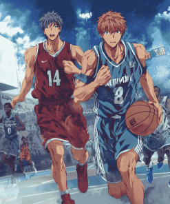 Top Kurokos Basketball Characters Diamond Painting