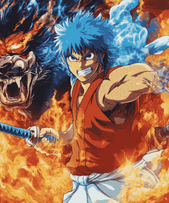 Toriko Anime Poster Diamond Painting