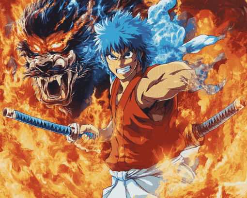 Toriko Anime Poster Diamond Painting